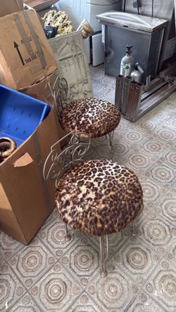 2 vanity chairs