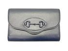 GUCCI HORSEBIT 1955 BLUE LEATHER CROSSBODY STYLE CO. 724713 (AZP027909)