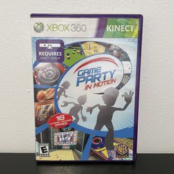 Game Party In Motion - Xbox 360 - Like New Kinect Sports Arcade Bowling Football