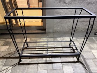 Heavy duty steel aquarium stand 36Lx12