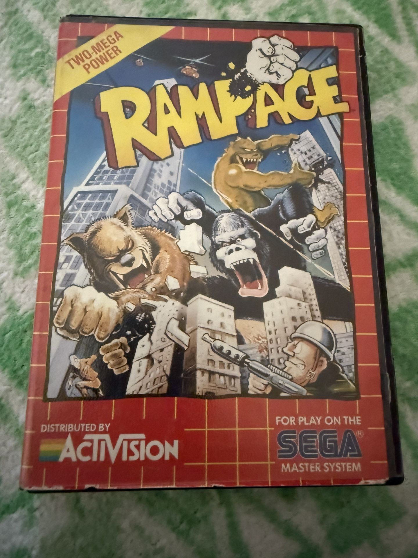Rampage On Sega Master System