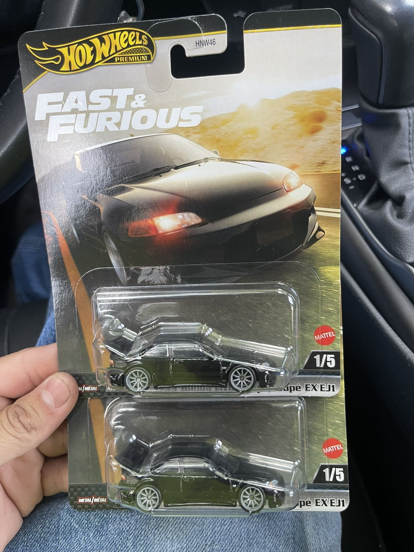 Hot Wheels 2025 Premium Fast & Furious 1993 Honda Civic Coupe EX EJl Diecast Car