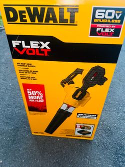 Dewalt FLEXVOLT 60V MAX 125 MPH 600 CFM Brushless Blower