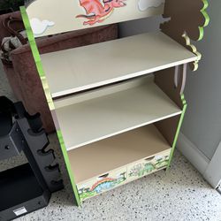 Kids Dinosaur Bookshelf 