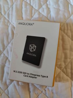 ANQUORA NVMe M.2 2230 SSD to CFexpress Type B Card Adapter.
