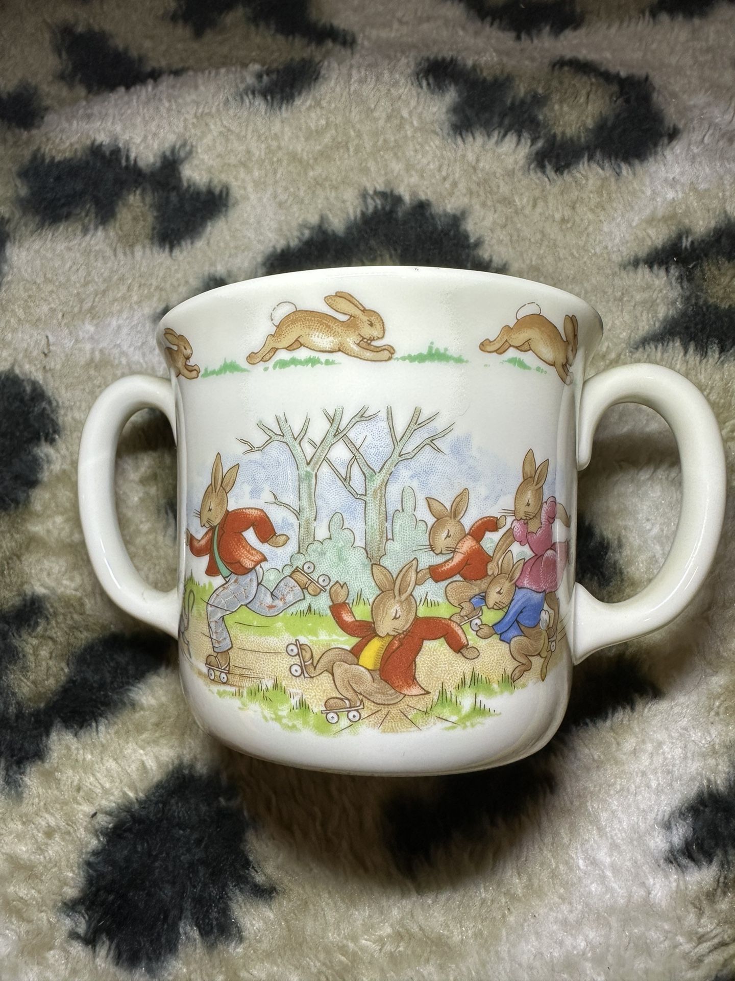 Royal Doulton Bunnykins Haymaking | Lunch Break Hug a Mug