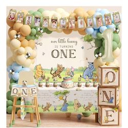 1sr Birthday Winnie The Pooh 