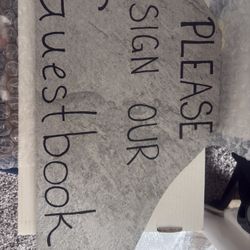 Wedding sign 