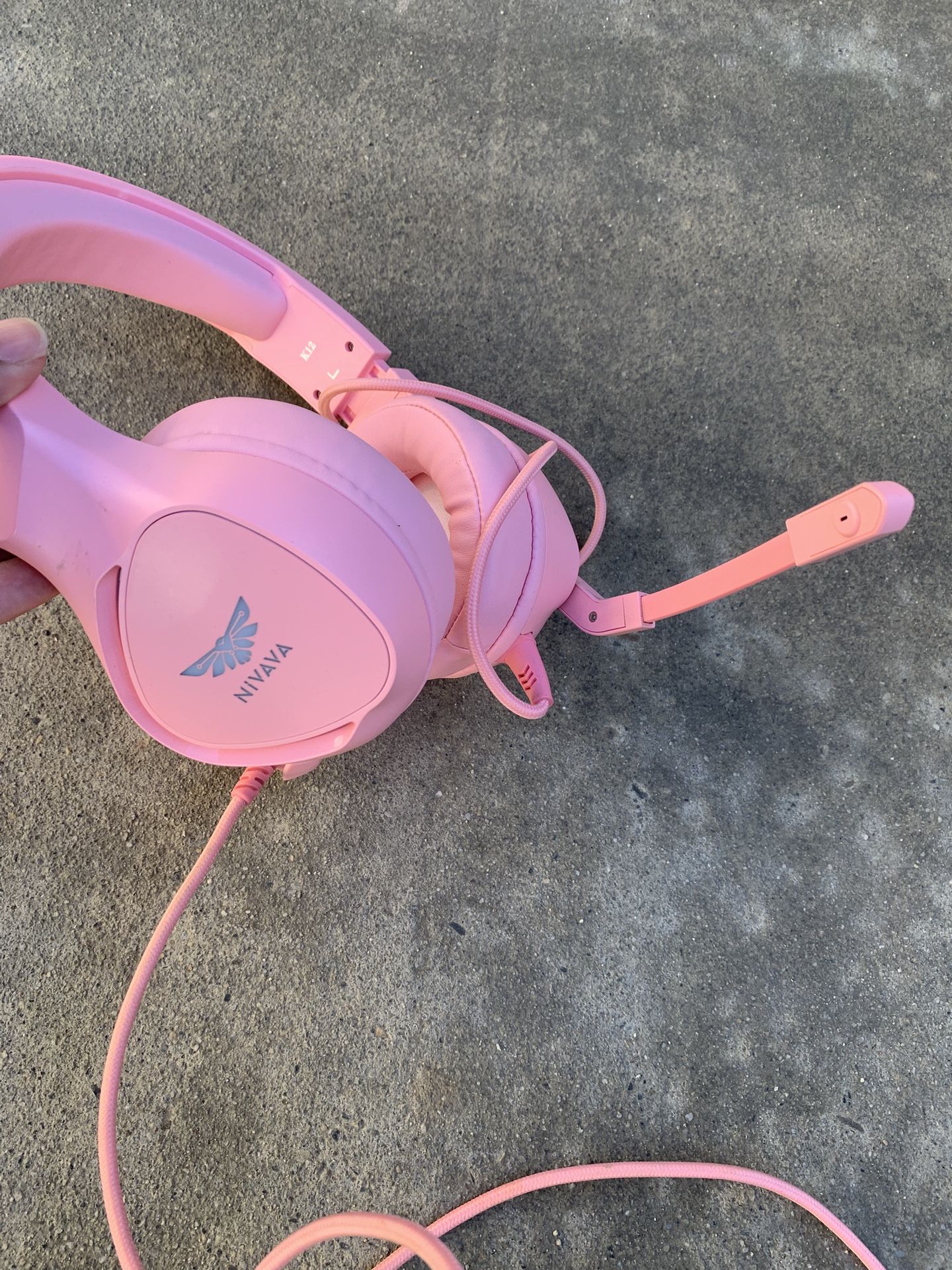 Pink Game Headset 