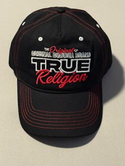 True Religion Brand Jeans Original Buddha Strapback Hat Brand New DS