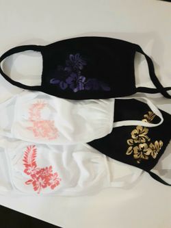 Masks on! $7 for 1 and $20 for 4masks