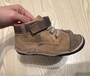 Stride Rite SRT Garrett Boys Leather Boots – Size 7.5 XW