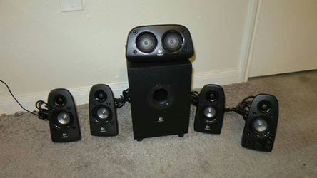 Logitech z506 surround sound system