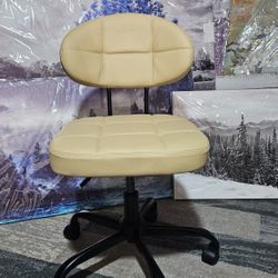 🤩 NEW - Just Assembled Out Of 📦 For 📸!!! Misolant, Small Armless Office Chair with Wheels