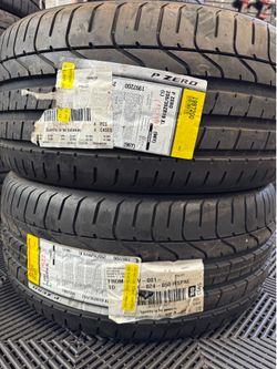 (2) 19” Pirelli Pzero 255/35/19 brand new tires