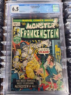 Monster Frankenstein comic GRADED