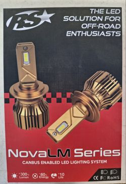 H4 16000-Lumen LED  Headlight Conversion Canbus Kit