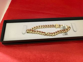 Cuban bracelet 14k