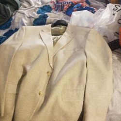 Two Sport Coats Blk, Cream