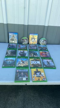 XBOX ONE And PS4 games $10 Each