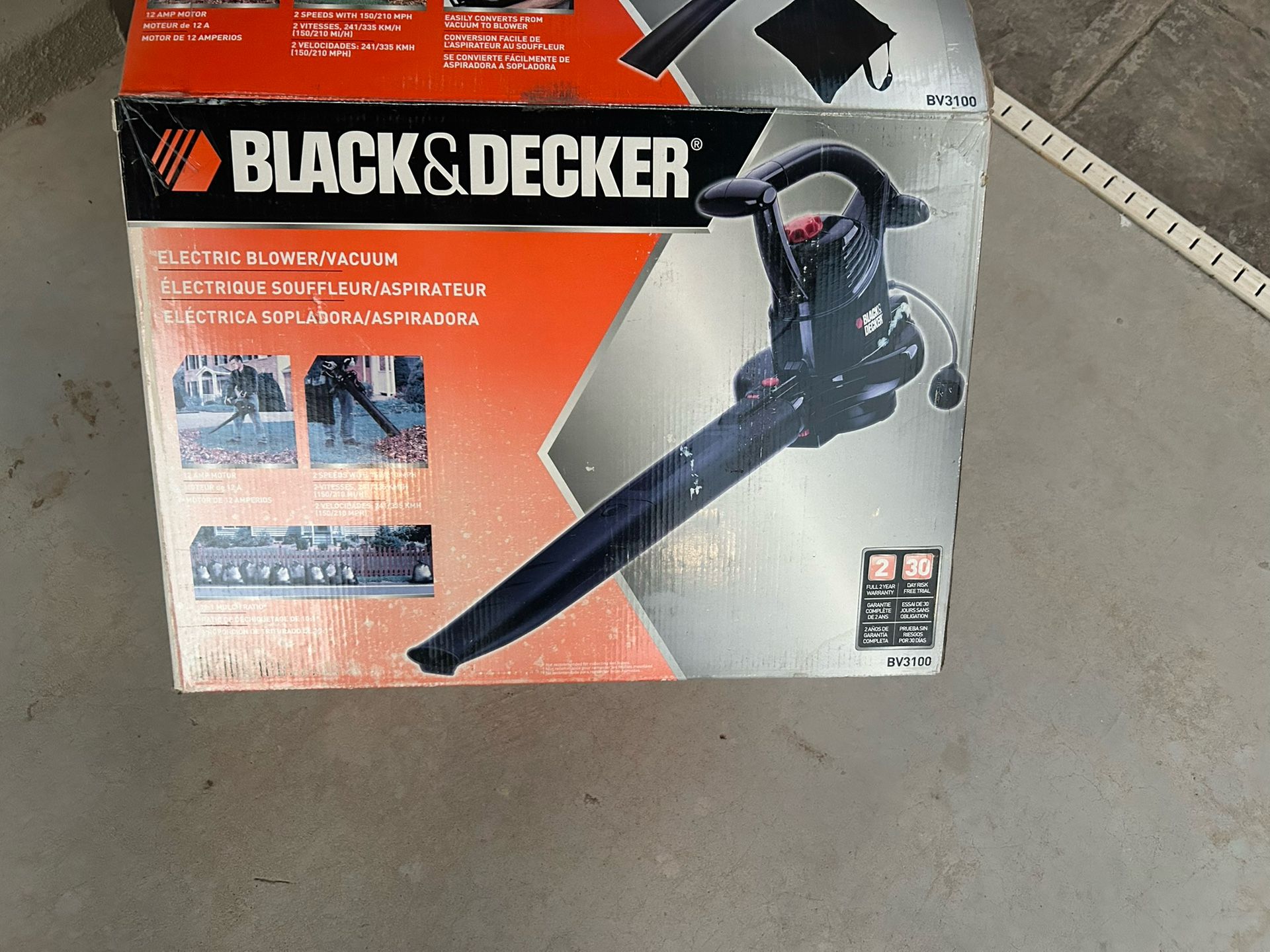 Leaf Blower And Vacuum