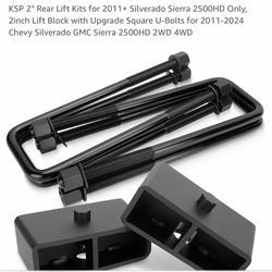 2011-24 CHEVY/GMC 2500HD 2 Inch Block Lift/Level Kit
