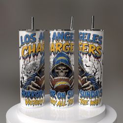 Los Angeles Chargers Football Tumbler