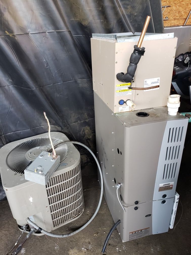 Luxaire furnace and A/C condenser for Sale in MAYFIELD VILLAGE, OH OfferUp