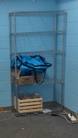 5 shelf adjustable storage