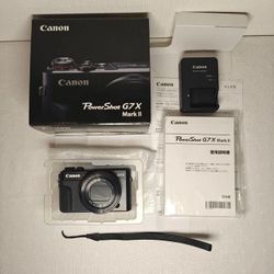 Canon Powershot G7X Mark II