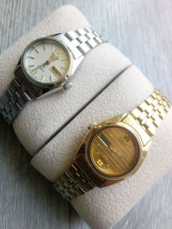 Womans Seiko 5 automatic self winding ⌚