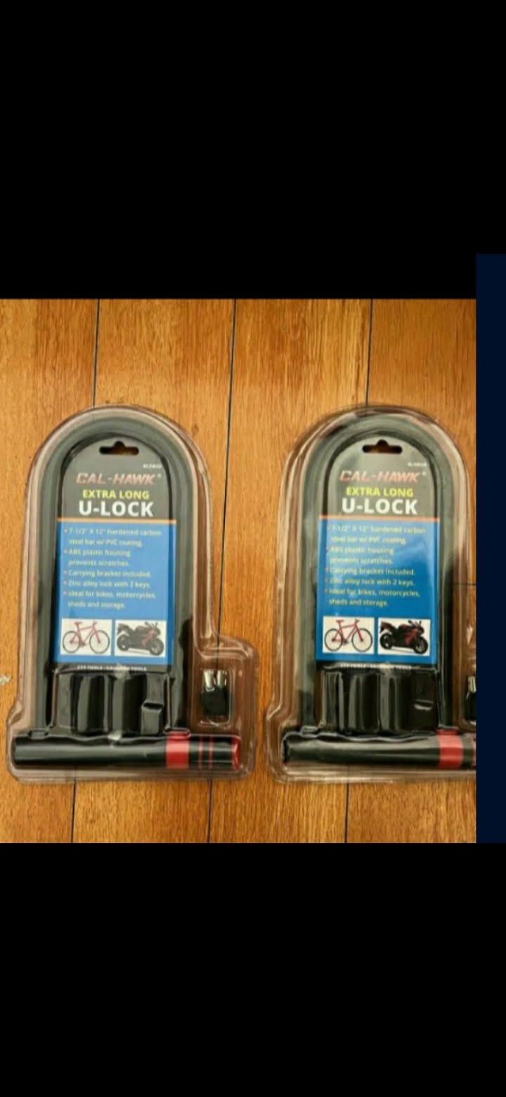Extra long Bike locks new $18.00 each bfirm