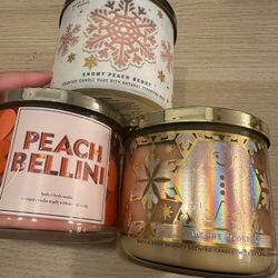 Bath & Body Works Candles (3 For $15)