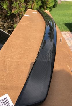 Mercedes e63 trunk spoiler