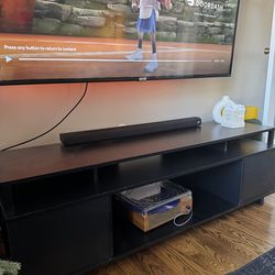 Black TV Stand