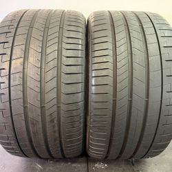 V653  315 30 21 105Y  Pirelli Pzero   2 Used Tires 80% Life 