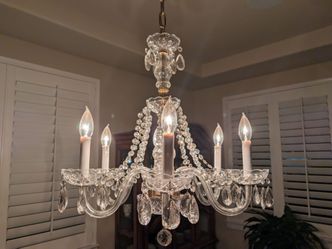 Vintage Crystal Chandelier