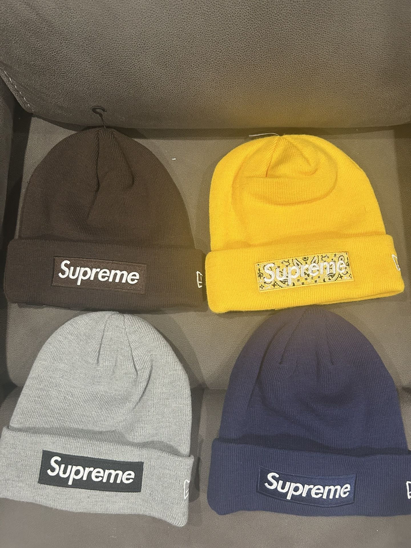 Supreme Box Logo Beanies