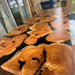 Table Solid Wood River Table 