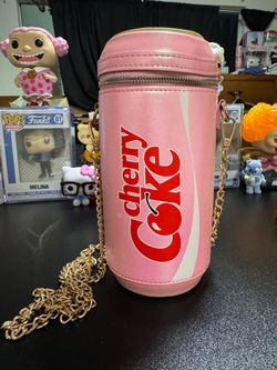 Cherry Coke Can Crossbody Bag