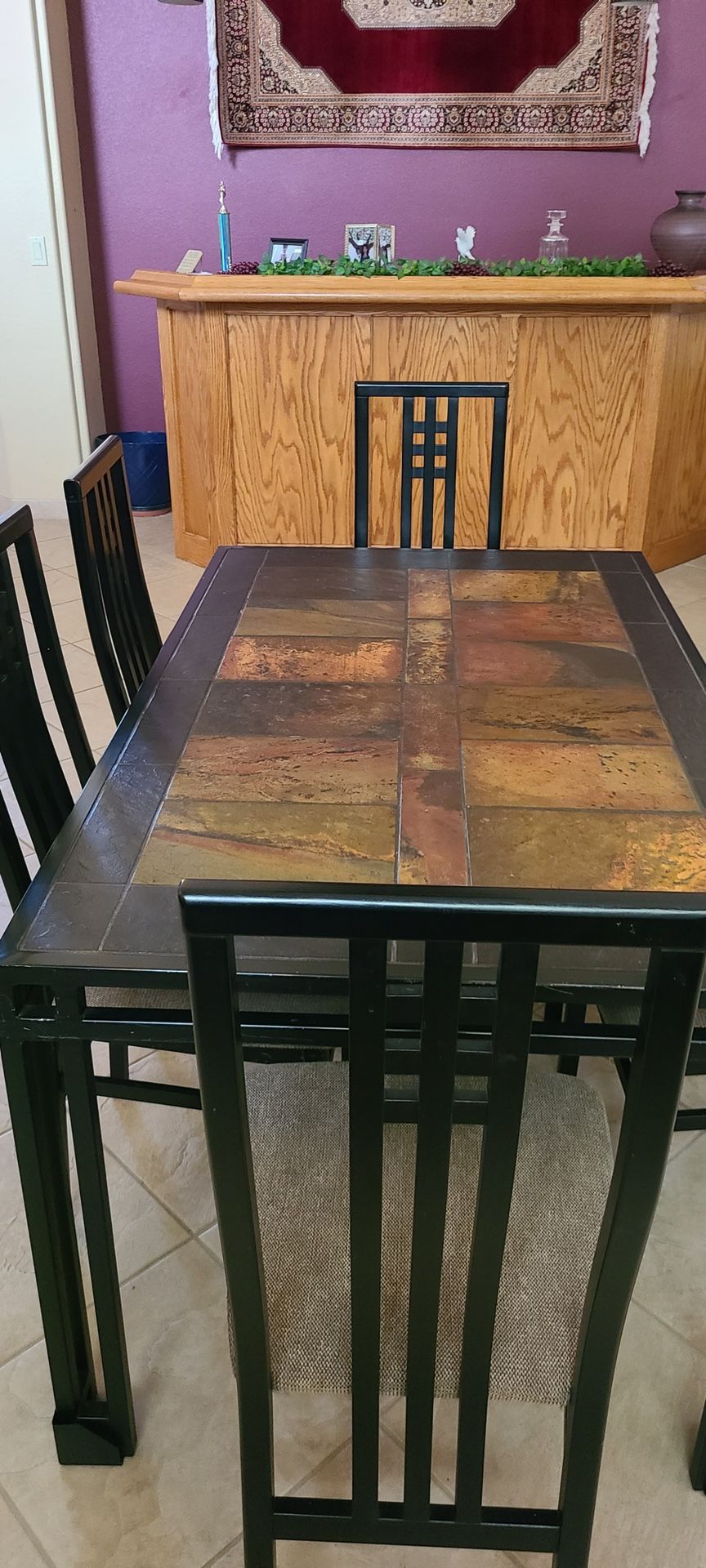 Dining Table With 6 Chairs, $1499