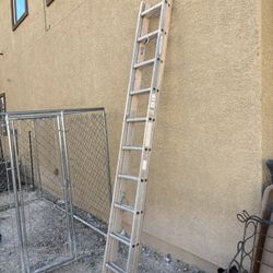 ALUMINUM EXTENSION LADDER $80