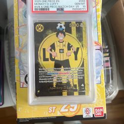 PSA 10 BVB Luffy 