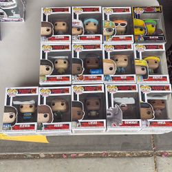Stranger Things Funko Pops Unopened