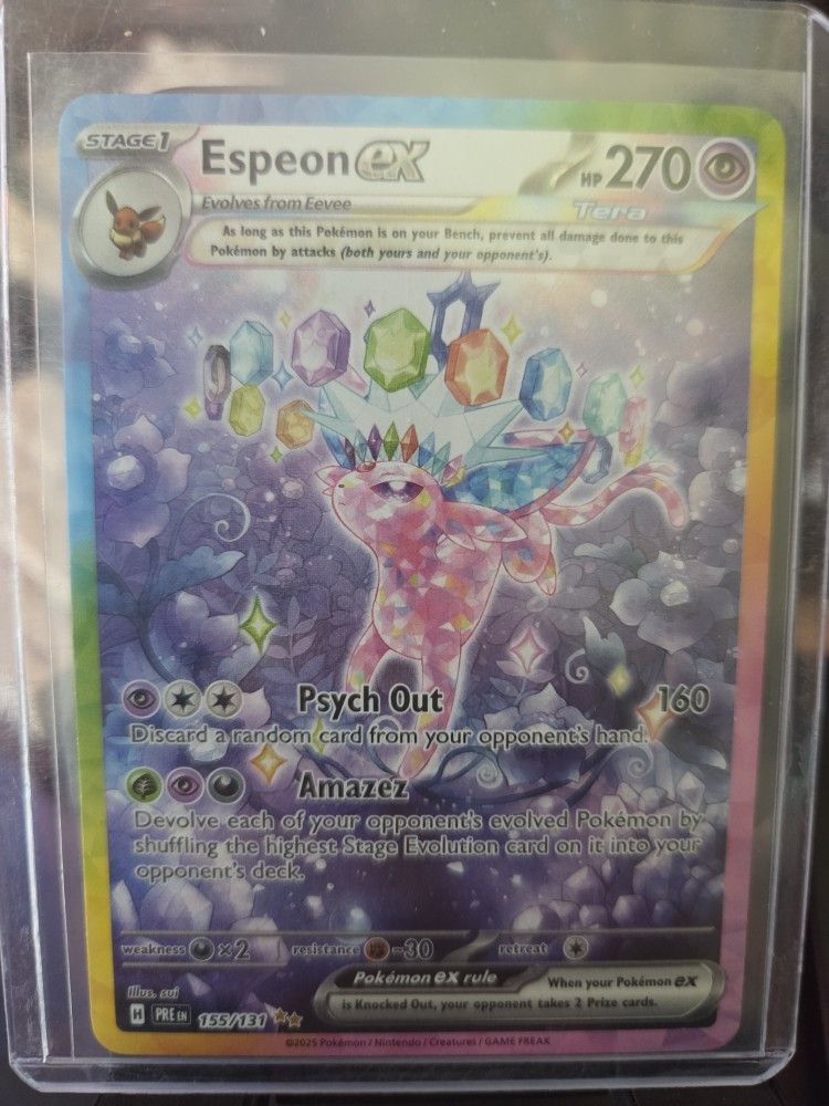 Espeon ex SIR Prismatic Evolutions