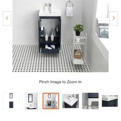 Bathroom Vanity 17in