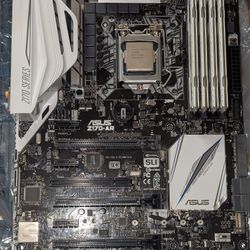 Budget PC Combo: ASUS Z170-AR Motherboard + i5-6600K CPU + Crucial DDR4 RAM