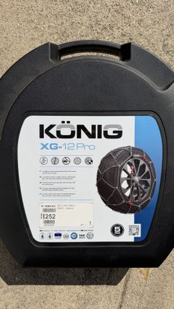 Tesla Model Y 19”/20” König XG-12 Pro 252 Cnow Chain