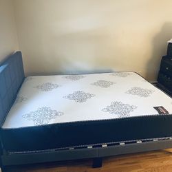 Set King Size Bed Frame +Mattress 13”Thick Brand New Delivery 🚚 All Cities! Pay On Delivery 
