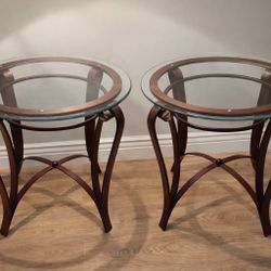 Pair Of Matching End Tables 